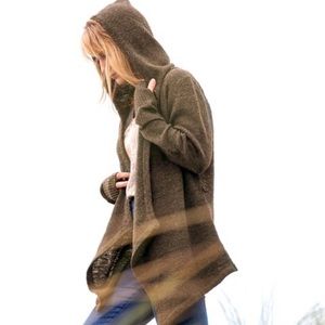 Betabrand black sheep wrap sweater  🐑